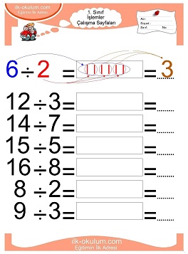 Çocuklar İçin toplam işlemi yaprak testleri 